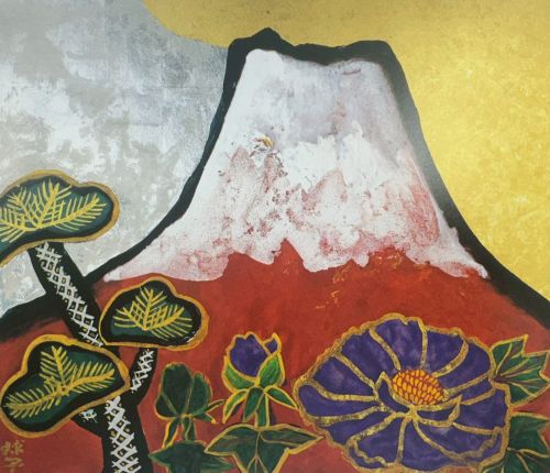 めでたき百壽の富士