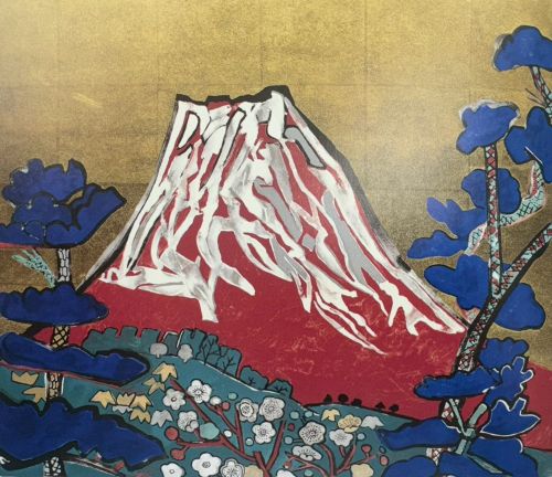 めでたき富士 ２点組