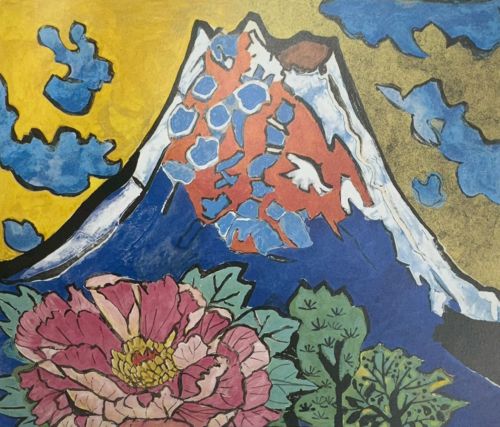 めでたき農鳥の富士