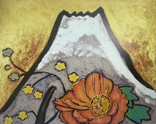 めでたき白富士 富士弐題