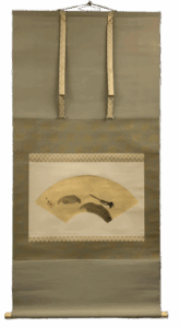 扇面 鶺鴒(仮題)