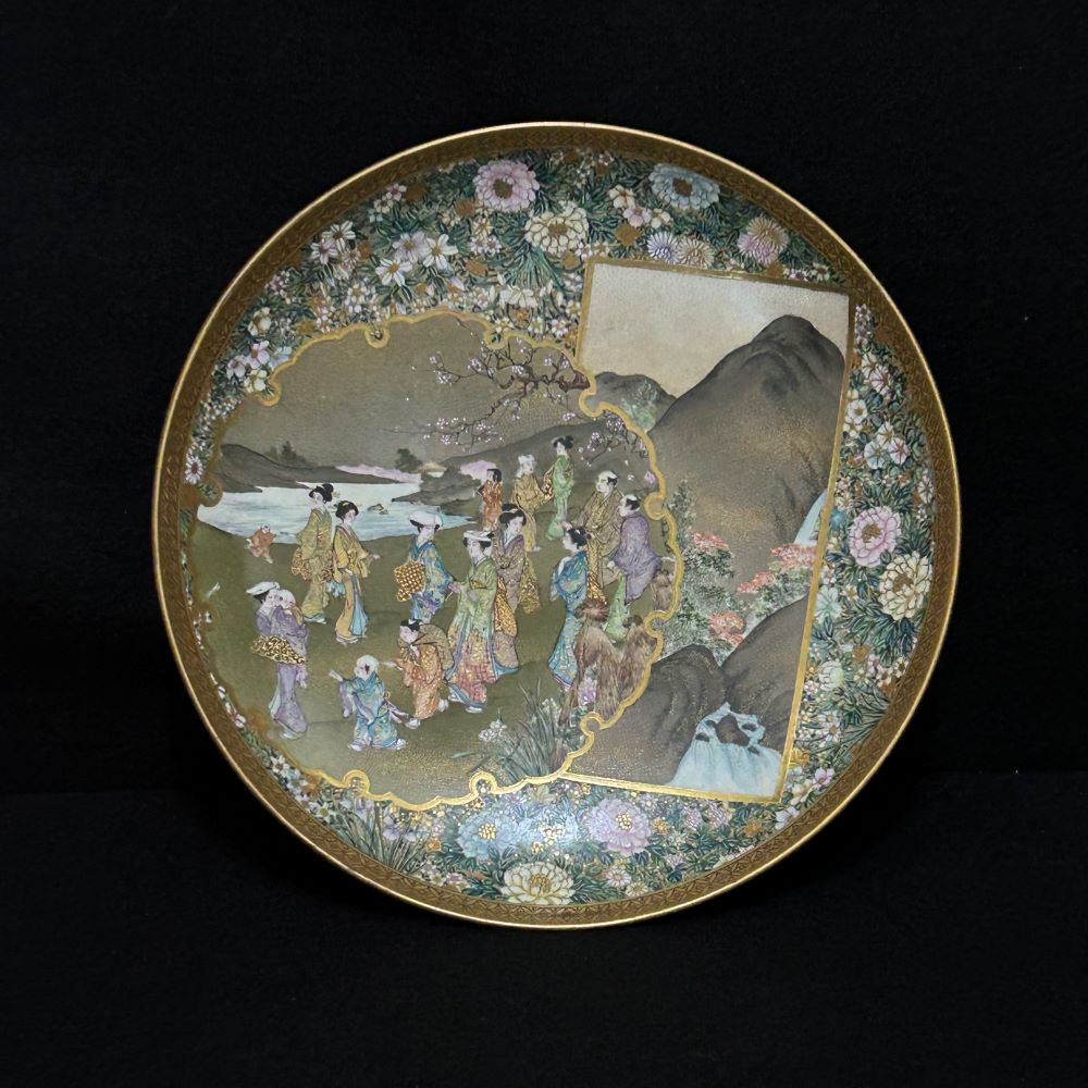 七宝焼き 飾皿 66 紅白梅 | 飾皿 角形 | 伝統工芸品・和風記念品 通販｜ジャパンプライズ