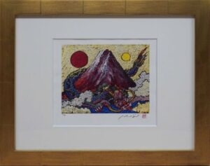 絹谷幸二の種を播け（版画）の作品写真