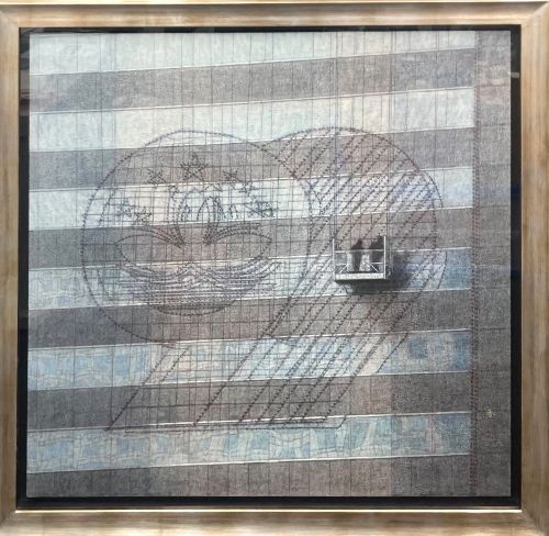岸野香の空挿（日本画）の作品写真