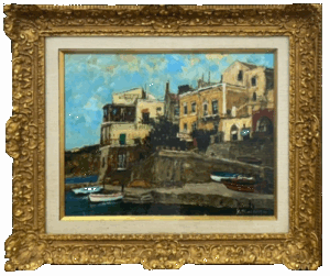 ソレントの海辺