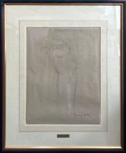 ルイ・イカールの母子（仮題）（パステル）の作品写真