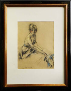 ルイ・イカールの女性のスケッチXIV（リトグラフ）の作品写真