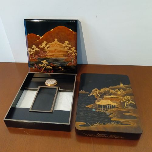 蒔絵文箱　漆作品一式5,000円　20250402