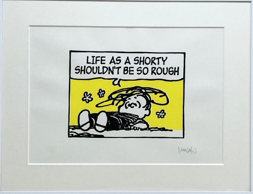 マーク・ドリュー　LIFE AS A SHORTY SHOULD’T BE SO ROUGH　シルクスクリーン15,000円20250412