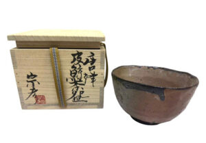 唐津皮鯨茶碗