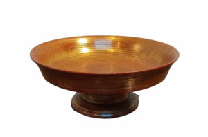 金糸目塗菓子器