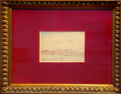 三宅克己の風景（水彩）の作品写真