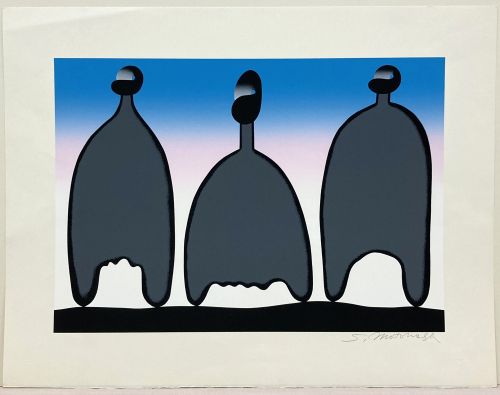 元永定正-みっつのかたち