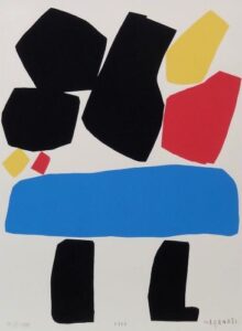 村井正誠の人（版画）の作品写真