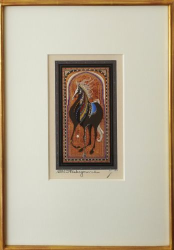 中山正　絵馬　木版画　7,000円　20220820