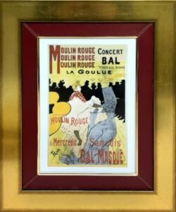 ロートレック「ムーラン・ルージュ ラ・グーリュ」