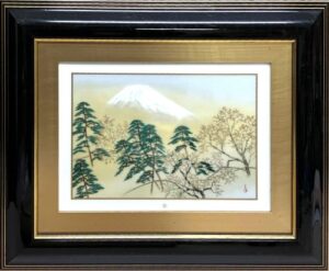 横山大観「霊峰四趣・春」