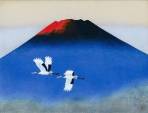 大山忠作の翔（版画）の作品写真