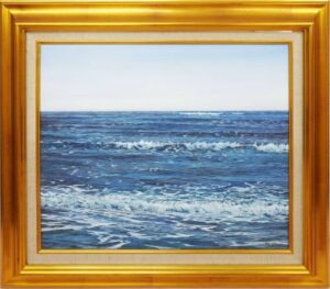 大槌隆の海（油彩）の作品写真