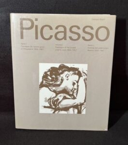 ピカソのPablo Picasso Georges Bloch Tome Ⅰ Catalogue de l’oeuvre grave er lithographie（美術書）の作品写真
