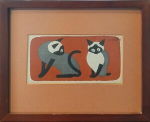 斎藤清-ねこ