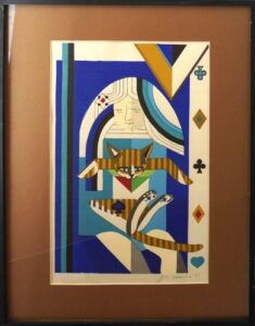 猫を抱いた少女/少女と猫（仮題）