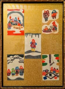額装絵葉書