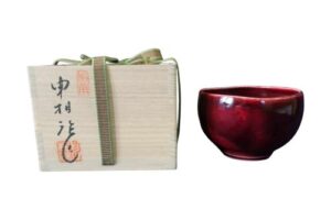辰砂茶碗 鵬雲斎書付