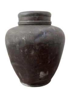 錫製茶入の作品写真