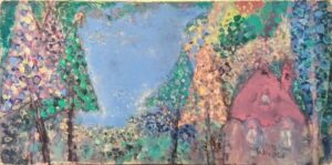 高橋忠弥の華（油彩）の作品写真