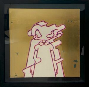タカハシマホのゆれる（絵画）の作品写真