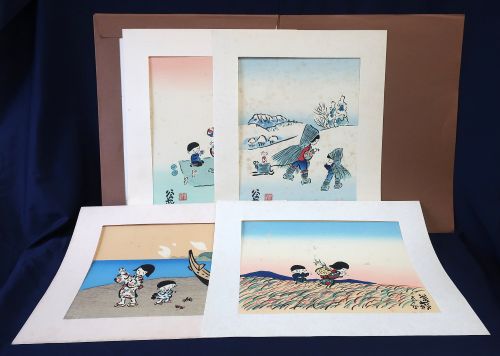 谷内六郎　四季版画　10,000円　20210905