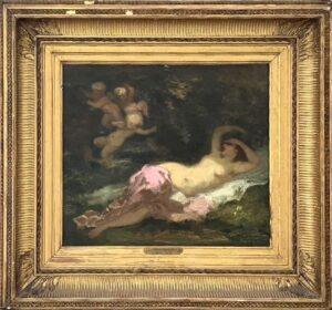 オクターヴ・タサエールの裸婦（油彩）の作品写真