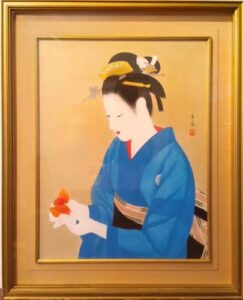 立石春美の酸漿（日本画）の作品写真