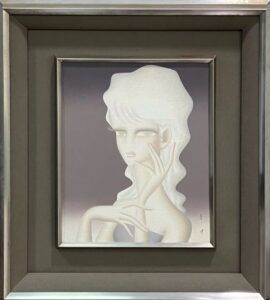 東郷青児の想い出（油彩）の作品写真