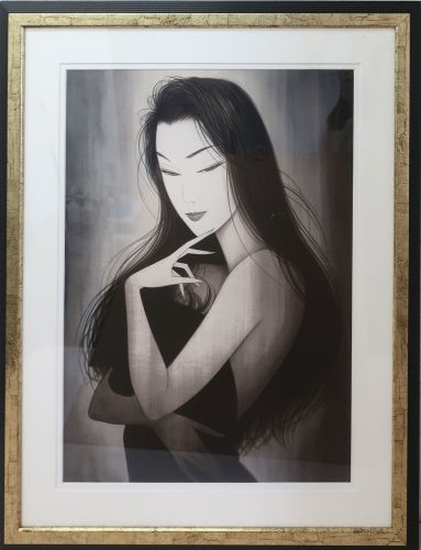 鶴田一郎　エンジェルナイト　リトグラフ　60,000円　20220328