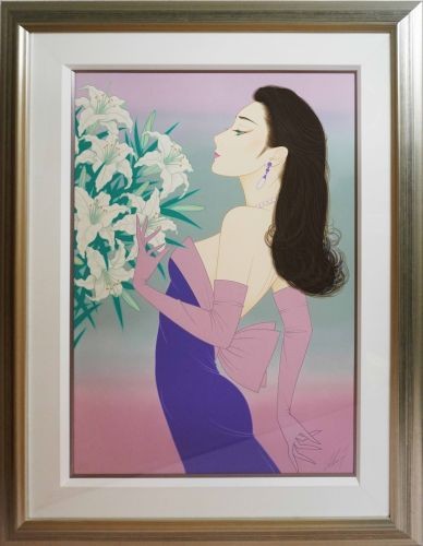 鶴田一郎　カサブランカ　リトグラフ　30,000円　20230710