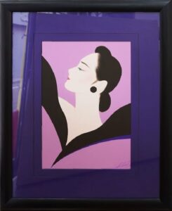 鶴田一郎の黒い粧いの作品写真