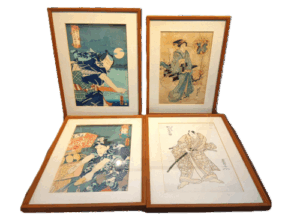 浮世絵4点