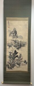 渡辺華石の秋景山水（作品写真）の作品写真