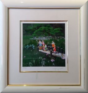 ヒロ・ヤマガタの嵐山（シルクスクリーン）の作品写真