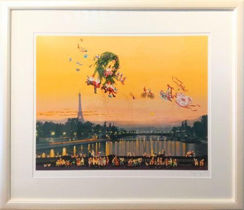 ヒロ・ヤマガタのラブレター（シルクスクリーン）の作品写真