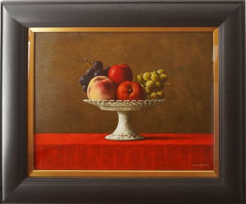 山下徹の卓上の果実（油彩）の作品写真