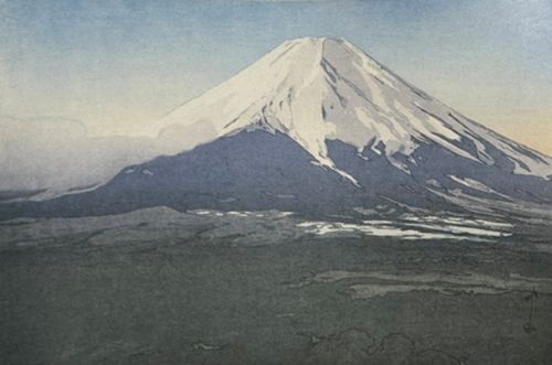 吉田村「富士拾景」より