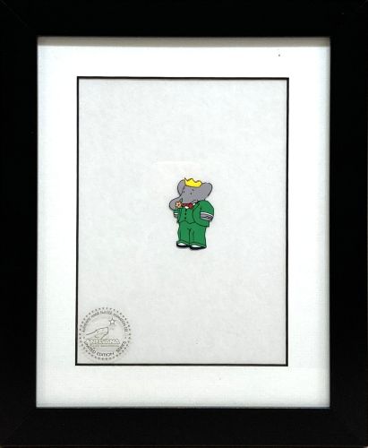 ぞうのババールのセル画の作品写真
